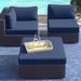 Latitude Run® Larrissa Outdoor Cushion Cover Acrylic in Blue/Brown | 6 H in | Wayfair CK-BARBADOS-13a-NAVY