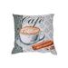 East Urban Home Digital Print Cushion (Cafe Latte) (18 X 18) - Set Of 2 Polyester/Polyfill blend | 18 H x 18 W x 2 D in | Wayfair