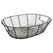 Red Barrel Studio® Medalion Metal/Wire Basket Metal in Black | 3.5 H x 14 W x 9.75 D in | Wayfair 1EEA31B7C00B4A90A93B46EBCBF95C40