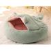 Tucker Murphy Pet™ Cat House Four Seasons Universal Summer Cat House Semi-Enclosed Cat Bed Sleeping Dog House Winter Warm Pet Supplies | Wayfair