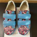 Gucci Shoes | Gucci Kid’s Gg Wolves Sneakers | Color: Blue | Size: 28