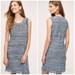 Anthropologie Dresses | Holding Horses Anthropologie Blue Knit Fringe Sleeveless Dress Size S Boho | Color: Blue | Size: S