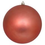 The Holiday Aisle® Holiday Décor Ball Ornament Plastic in Orange | 4.75" H x 4.75" W x 4.75" D | Wayfair 59E05B202DE14ECBB7BBF7AA4BDAB144