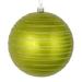 The Holiday Aisle® Candy Finish Striped Ball Ornament Plastic in Green | 4.75 H x 4.75 W x 4.75 D in | Wayfair C4DEA441516549B2AD7B53C6294157EF