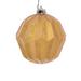 The Holiday Aisle® Glitter Faceted Ball Ornament Plastic in Yellow | 5.7 H x 5 W x 5 D in | Wayfair B08AF87EC94447CEA0497EDCCC49FBD2