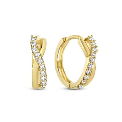 Isabel Bernard - Ohrringe Isabel Bernard Rivoli Esmée - 585 gold Creolen 1 ct Damen (239.99 € / 1 ct) Image