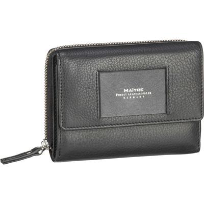 Maître Geldbörse Ellern Diethilde Purse MH16FZ Black Schwarz Damen Image