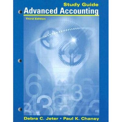 Advanced Accounting Study Guide with Working Paper...