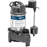 PROFLO PF92751 3/4 HP Stainless / Cast Iron Sump Pump - Natural