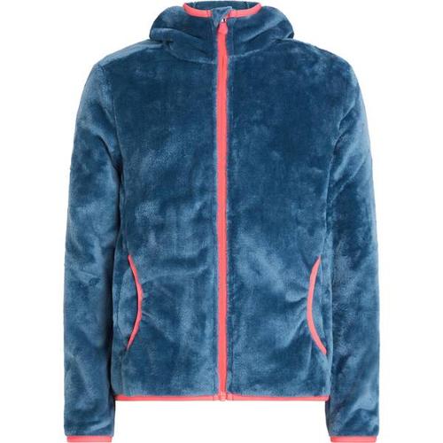 McKINLEY Kinder Unterjacke Kapuzen Fleecejacke Maya II, Größe 164 in Blau