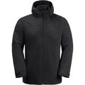 JACK WOLFSKIN Herren Doppeljacke TAUBENBERG 3IN1 JKT M, Größe XXL in Schwarz