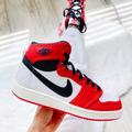 Nike Shoes | Nike Air Jordan 1 Sneakers | Color: Black/Red | Size: 8.5