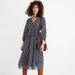 Madewell Dresses | Nwt! Madewell Tie-Waist Midi Dress, Size Small | Color: Blue | Size: S