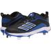 Adidas Shoes | Adidas Men's Icon 6 Bounce Metal Baseball Cleats Fv9350 Blue Black Size 11.5 | Color: Black/Blue | Size: 11.5