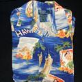 Polo By Ralph Lauren Shirts | Polo By Ralph Lauren Rare Vintage Aloha Shirt - M | Color: Blue/White | Size: M