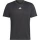 ADIDAS Herren Shirt HIIT 3S TEE, Größe S in Schwarz