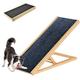 Pet Ramp, 4 Height Adjustable Cat & Dog Ramp for Bed/Couch/Car, Folding Pet Ramp with Non Slip Carpet Surface for Large/Small Dogs