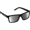 Cressi Bahia Sunglasses - Premium Sport Sunglasses, Black/Silver Mirrored Lenses