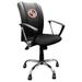 Black Washington Commanders Seal Logo Curve Task Chair