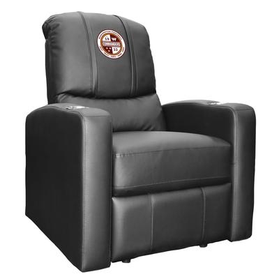 Black Washington Commanders Seal Logo Stealth Manual Recliner