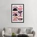 East Urban Home 'Graphic XL' Graphic Art Print on Wrapped Canvas in Black/Orange/Pink | 60 H x 40 W x 1.5 D in | Wayfair