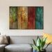 East Urban Home Tree Story Continued by Color Bakery - Wrapped Canvas Print Canvas in Black/Green/Red | 1.5 D in | Wayfair