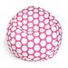 Isabelle & Max™ Aalin Bean Bag Chair & Lounger Cotton in Pink | 28 W x 28 D in | Wayfair 199EB541A43140A9A2B72ABC58B23B77