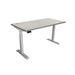 Inbox Zero Lift it Electric Height Adjustable Standing Desk Wood/Metal in Brown/Gray | 60 W x 30 D in | Wayfair E12DD5E76DA949B69D8D09C8FDC2F8C6