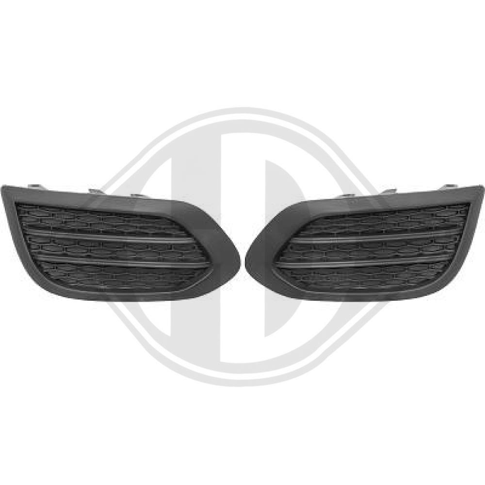 DIEDERICHS Lüftungsgitter, Stoßfänger 4446146 links für RENAULT Image