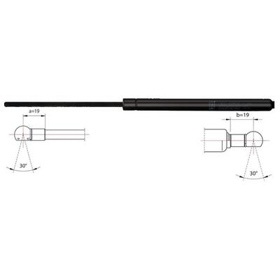 METZGER Gasfeder, Koffer-/Laderaum 710N für VW 1K5827550C 2110468 Image