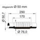 VEGAZ Flexrohr, Abgasanlage Ø50,7mmBeidseitig für OPEL Meriva B 1.4 LPG FIAT Stilo 1.6 16V VW Golf Plus V Caddy III SKODA Octavia SEAT Altea Leon