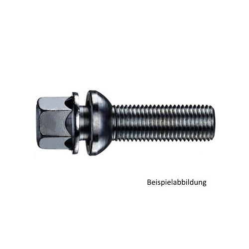 EIBACH Schraube mit bewegl. Kugelbund D=28 M14x1,5x 53mm SW19 Universal S4-7-14-50-53-19