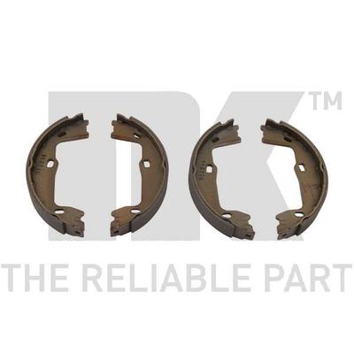 NK Bremsbackensatz, Feststellbremse hinten rechts links Ø160mm 160mm für VAUXHALL SAAB CHEVROLET OPEL 90273259 1605938 9