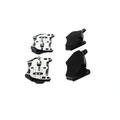 BOSCH Bremsbelagsatz, Scheibenbremse vorne rechts links für SKODA VW SEAT AUDI 80A698151B 80A698151F 0 986 424 965