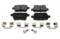 MAPCO Bremsbelagsatz, Scheibenbremse 69281 Hinterachse für Mercedes RENAULT Image