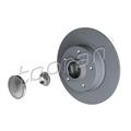 TOPRAN Bremsscheibe hinten rechts links voll 260mm für RENAULT 432002188R 432006506R 432007556R 701 160