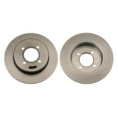 TRW Bremsscheibe hinten rechts links voll 258mm für NISSAN 43206-54C00 43206-54C01 DF4000