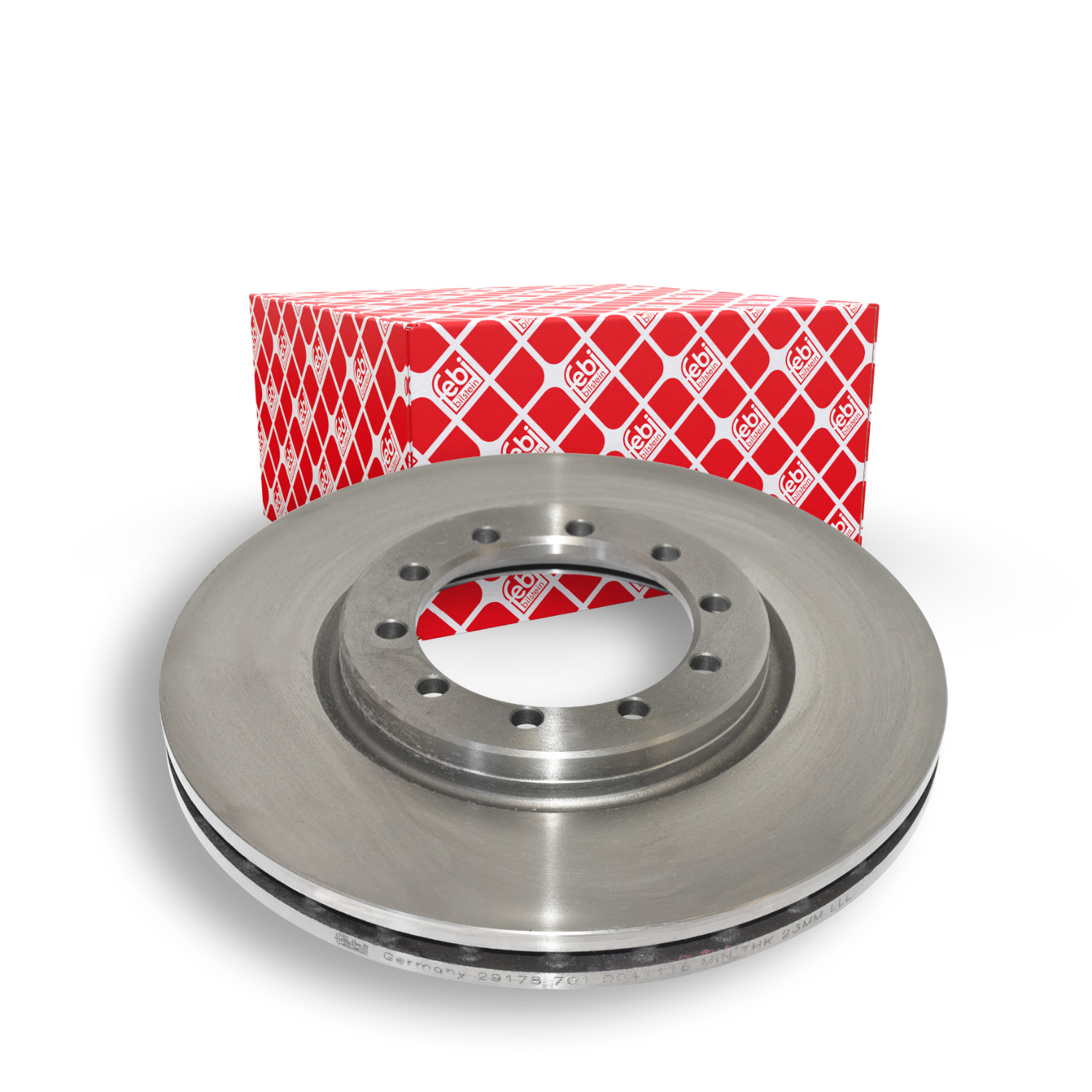 FEBI BILSTEIN Bremsscheibe 29178 vorne rechts links belüftet 290mm für RENAULT 5010260603 Image