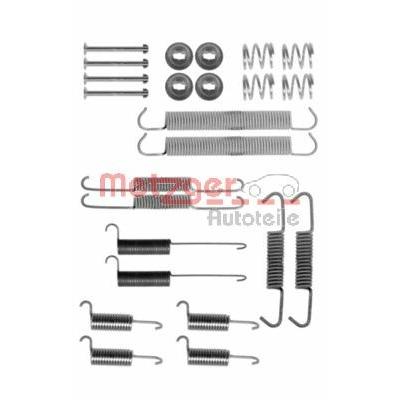 METZGER Zubehörsatz, Bremsbacken hinten rechts links für VAG 701698545 105-0712