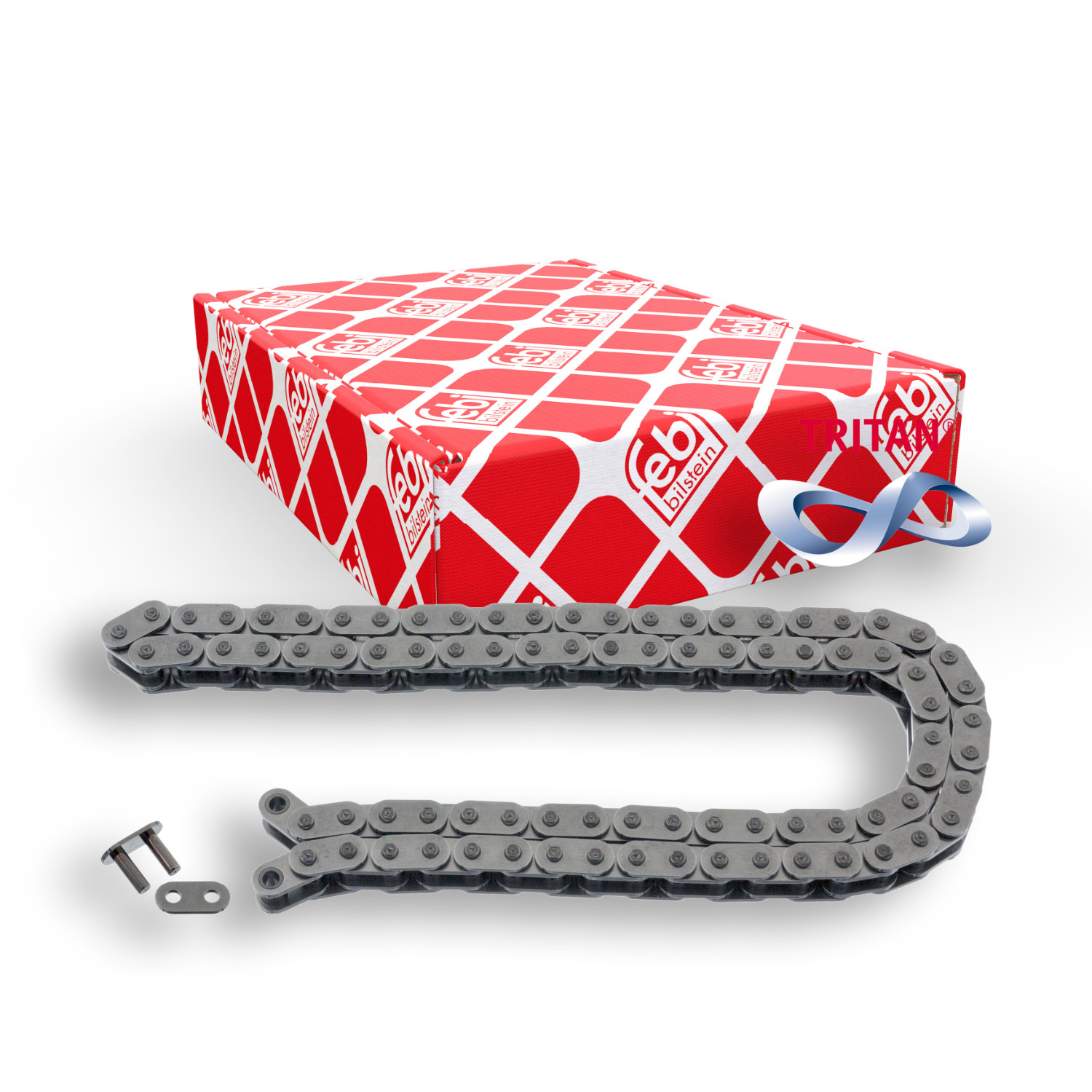 FEBI BILSTEIN Steuerkette 49508 Oben Kette mit TRITAN®-Beschichtung für MINI BMW 1131859095001 11318578943 11318590950 Image