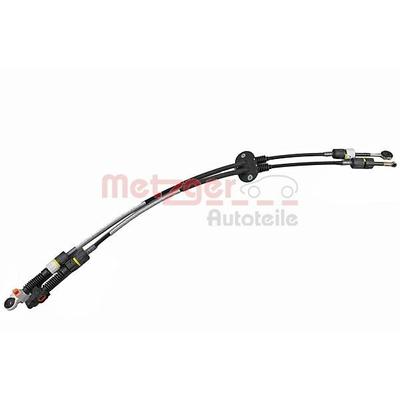 METZGER Seilzug, Schaltgetriebe Doppelseilzug für FORD XS4R-7E395-HD 1132404 3150214