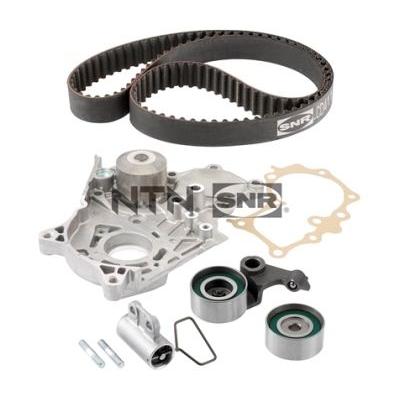SNR Wasserpumpe + Zahnriemensatz für TOYOTA 16100-29185 13568-27010 13540-27011 KDP469.220 Image