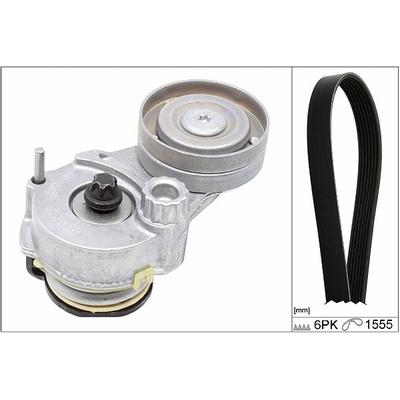 INA Keilrippenriemensatz für VAUXHALL OPEL CHEVROLET 55563925 1340268 55580052 529 0327 10