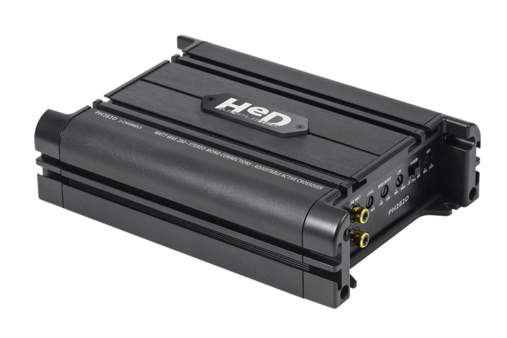 PHONOCAR Verstärker 2 x 140 Watt max D-Class Audio-Verstärker PH282D