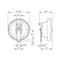 BOSCH Horn Ø125mm 125mm für VW AUTO UNION MERCEDES-BENZ FORD OPEL BMW A0025428720 V74GG15585CA 0025428720 0 320 223 003