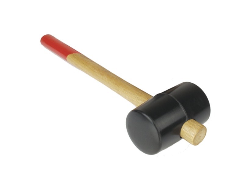 MANNESMANN Hartgummihammer 65 mm Gummihammer M 709-065 Image