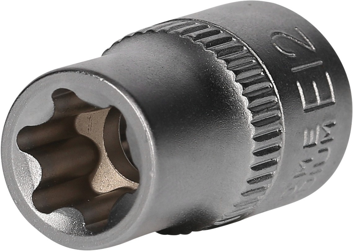 Brilliant Tools 3/8' Torx-E-Stecknuss, E12 Steckschlüsseleinsatz BT021837 Image