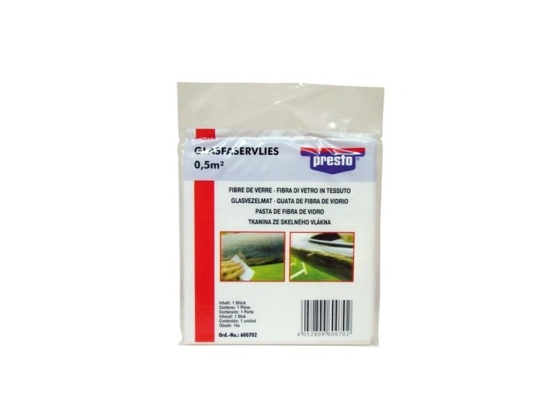 PRESTO Glasfaser-Vlies fein (0,5 m²) Glasfaserspachtel 600702 Image