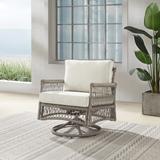 Thatcher Outdoor Wicker Swivel Rocker Chair