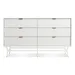 Blu Dot Dang 6 Drawer Dresser - DA1-6DRESS-WH